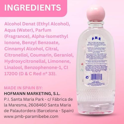 Para Mi Bebe Splash Cologne for Girls - 8.30 oz (Pack of 1)