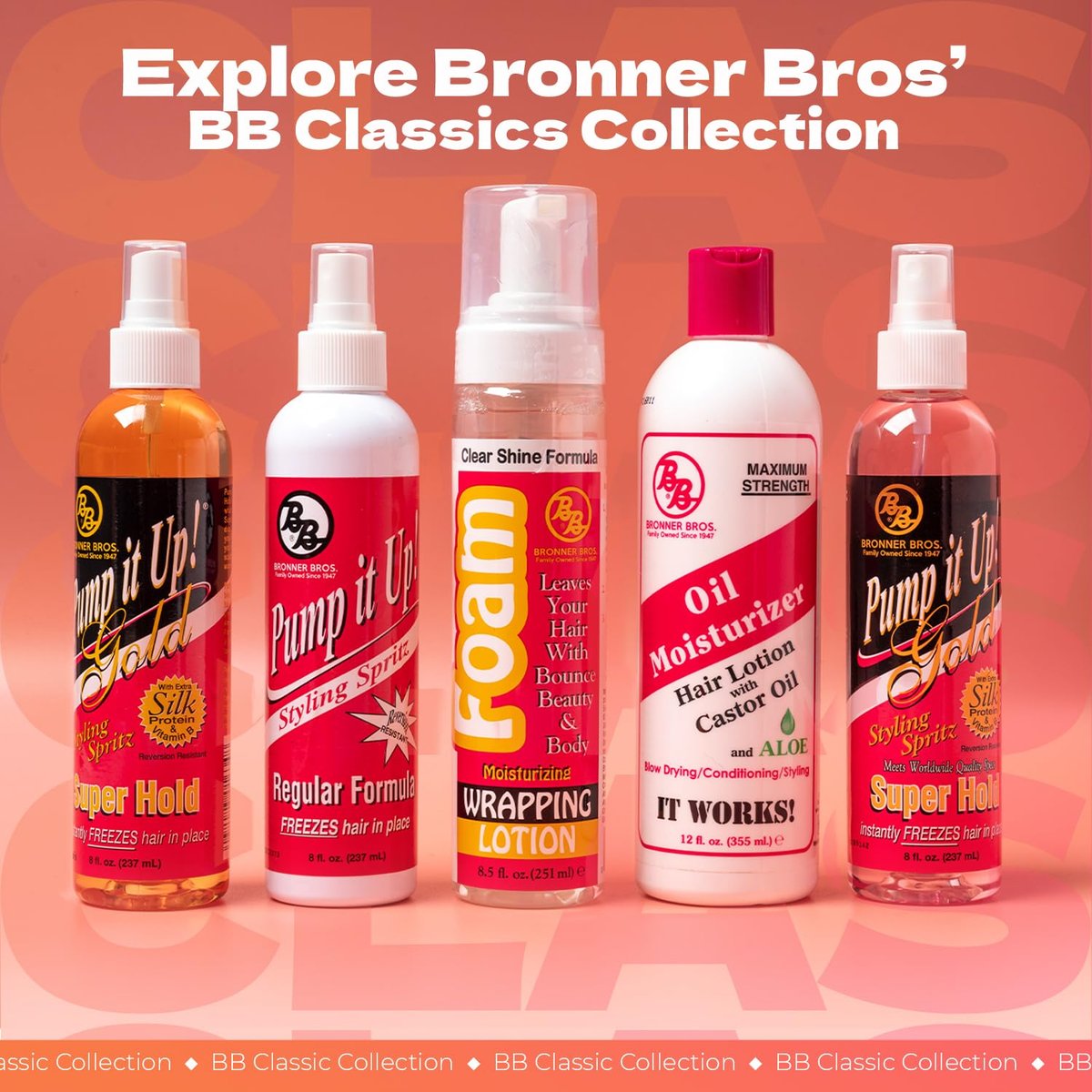 Bronner Bros BB Foam Wrap Lotion - Moisturizing Foaming Wrap with Olive Oil for Natural & Relaxed Hair - Alcohol-Free, No Flaking or Build-Up, Define Curls, Style Roller Sets & Finger Waves - 8 oz - görsel 11