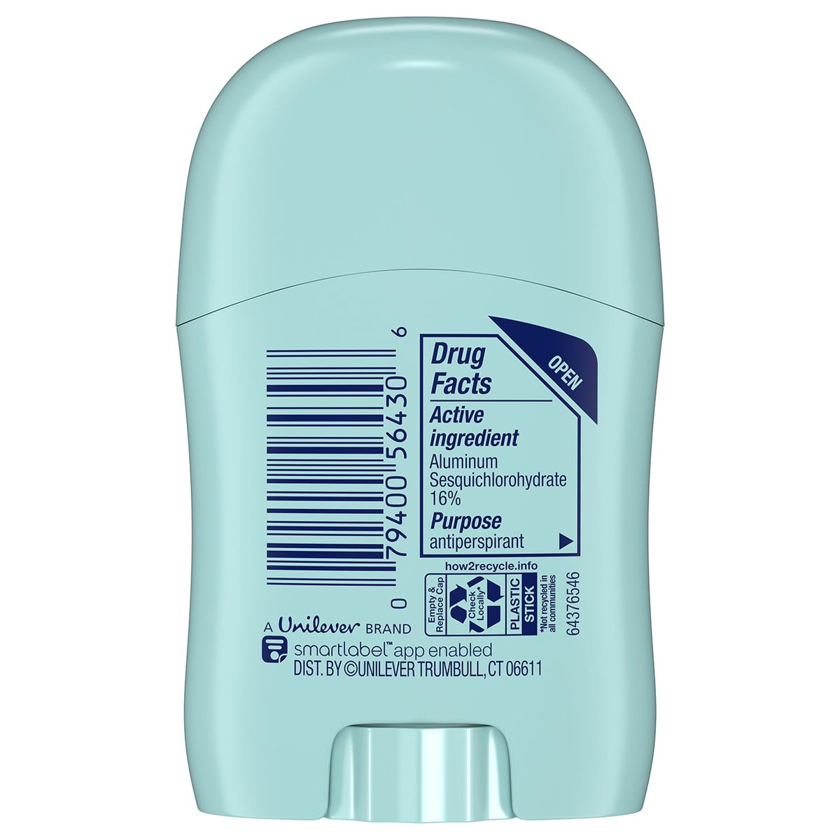 Degree Advanced Antiperspirant Deodorant, Shower Clean, 6-Pack, 0.5 oz Each, 72-Hour Protection for Women - görsel 3