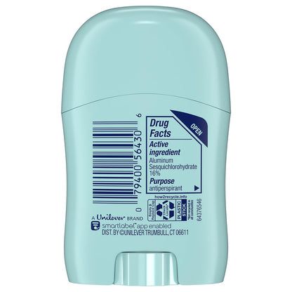 Degree Advanced Antiperspirant Deodorant, Shower Clean, 6-Pack, 0.5 oz Each, 72-Hour Protection for Women
