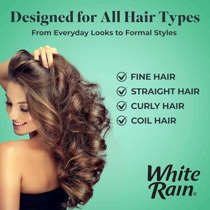 White Rain Aerosol Hairspray Unscented, Extra Hold - 7 oz (Pack of 2) Avelisse