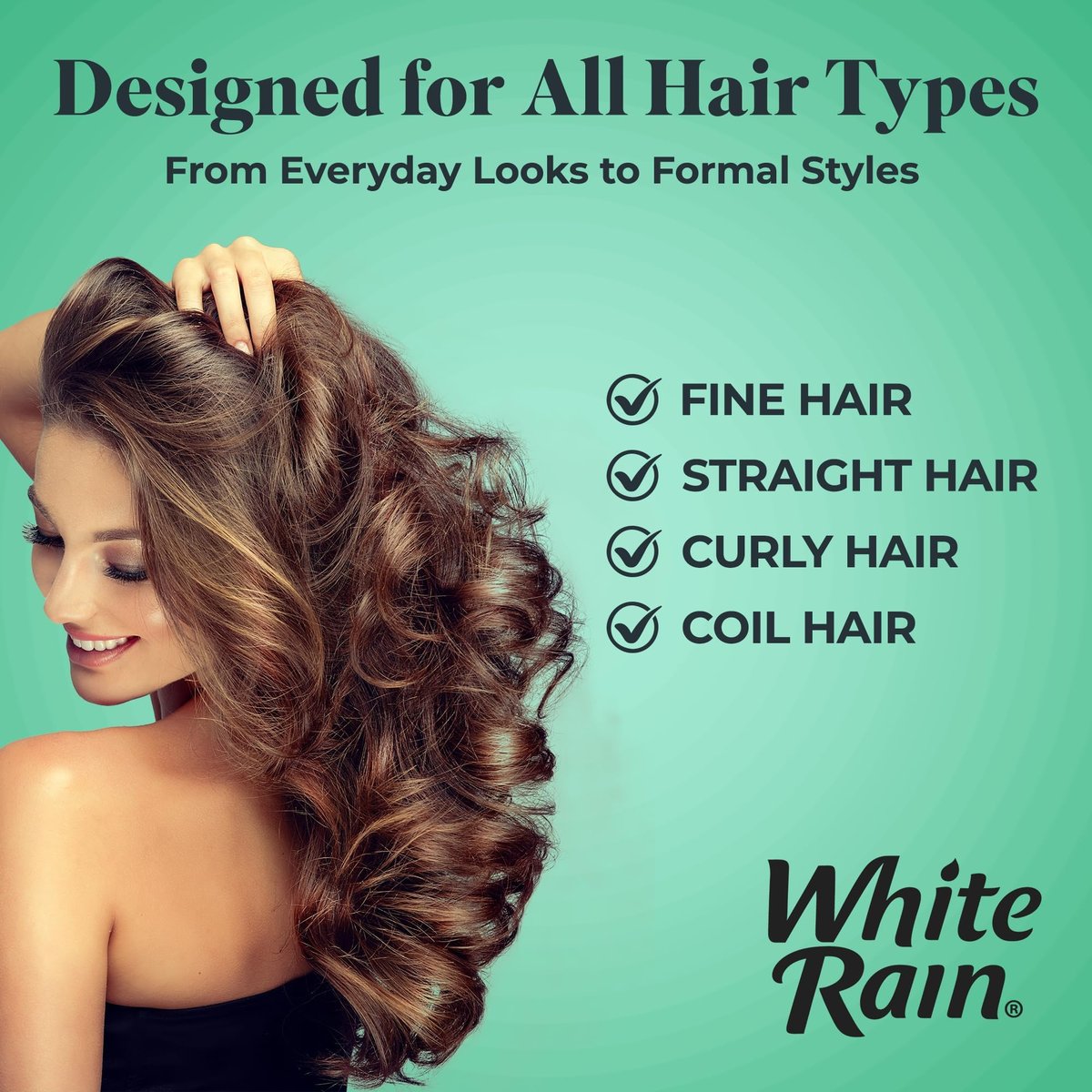 White Rain Aerosol Hairspray Unscented, Extra Hold - 7 oz (Pack of 2) Avelisse