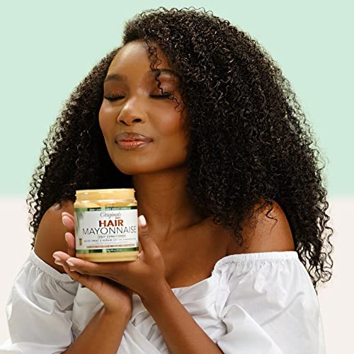 Originals by Africa's Best Hair Mayonnaise Conditioner – 2 Pack (15 oz Jars) – Deep Conditioning & Repair with Egg Protein & Olive Oil Avelisse