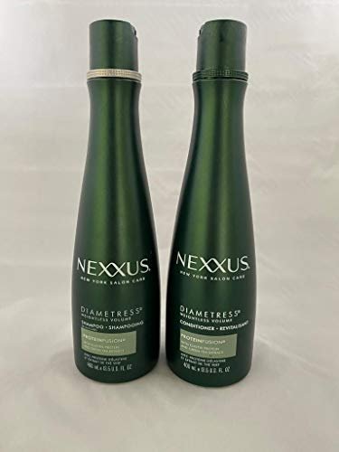 Nexxus Diametress Volumizing Shampoo and Conditioner Set - 13.5 oz Each - Salon-Quality Volume for Fine Hair Avelisse