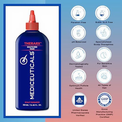Mediceuticals TheraRx Antibacterial Scalp & Skin Wash - 8.45 oz Avelisse