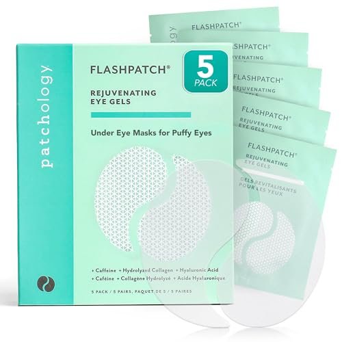 Patchology Under Eye Gel Patches – Soothing Eye Masks for Puffy Eyes, Dark Circles & Eye Bags (5 Pairs) - görsel 2