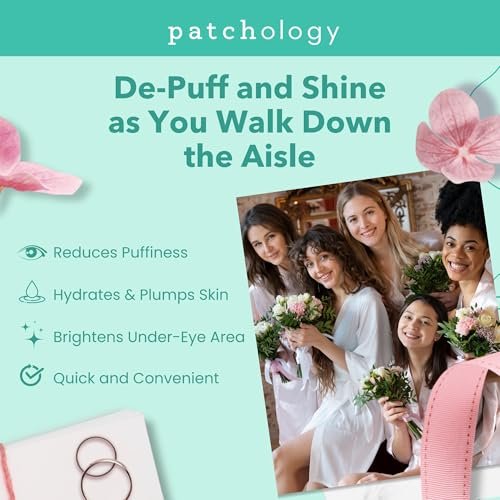 Patchology Under Eye Gel Patches – Soothing Eye Masks for Puffy Eyes, Dark Circles & Eye Bags (5 Pairs) - görsel 4