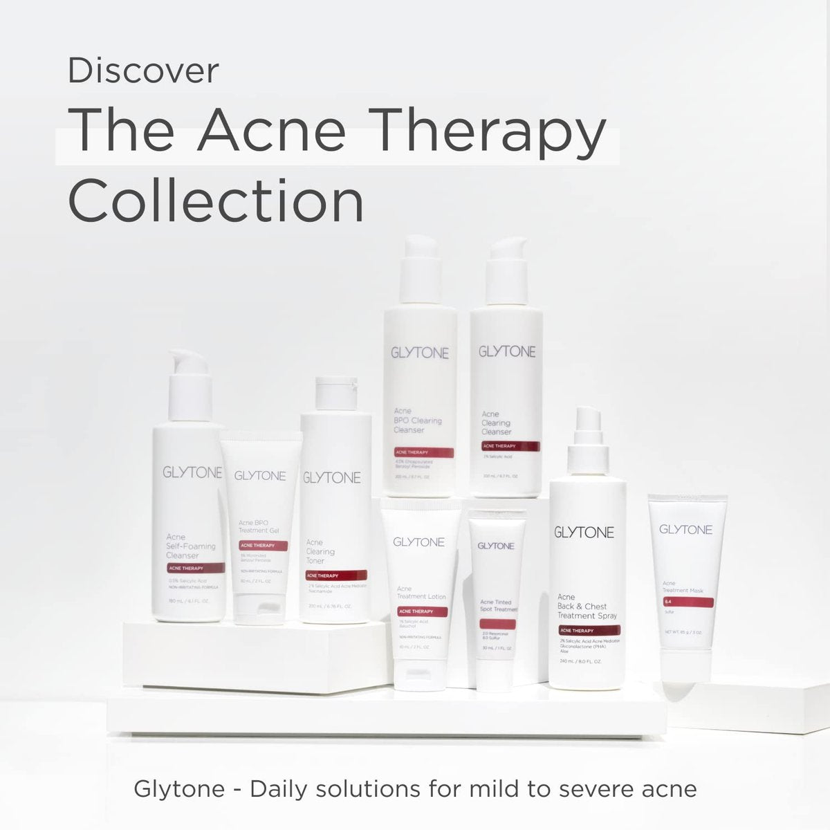 Glytone Acne BPO Treatment Gel - 5% Benzoyl Peroxide Spot Treatment for Cystic Acne & Breakouts - Non-Comedogenic, Time-Released Formula for Oily, Blemish-Prone Skin - 2 fl oz Avelisse