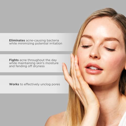 Glytone Acne BPO Treatment Gel - 5% Benzoyl Peroxide Spot Treatment for Cystic Acne & Breakouts - Non-Comedogenic, Time-Released Formula for Oily, Blemish-Prone Skin - 2 fl oz Avelisse