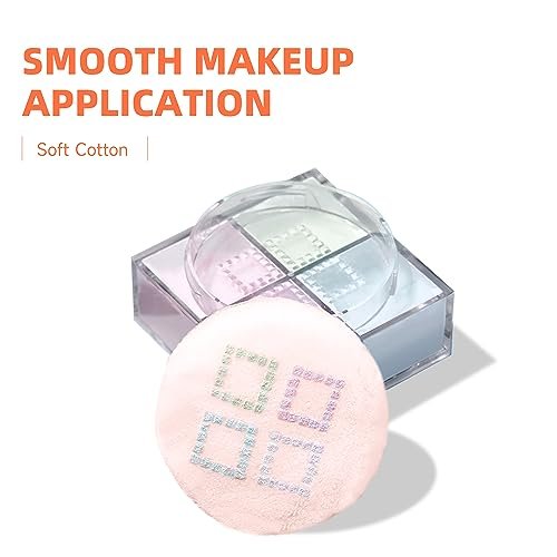 Pure Cotton Powder Puff 10-Pack – 3.15 Inch with Strap for Loose, Mineral & Body Powder – Pink - görsel 8