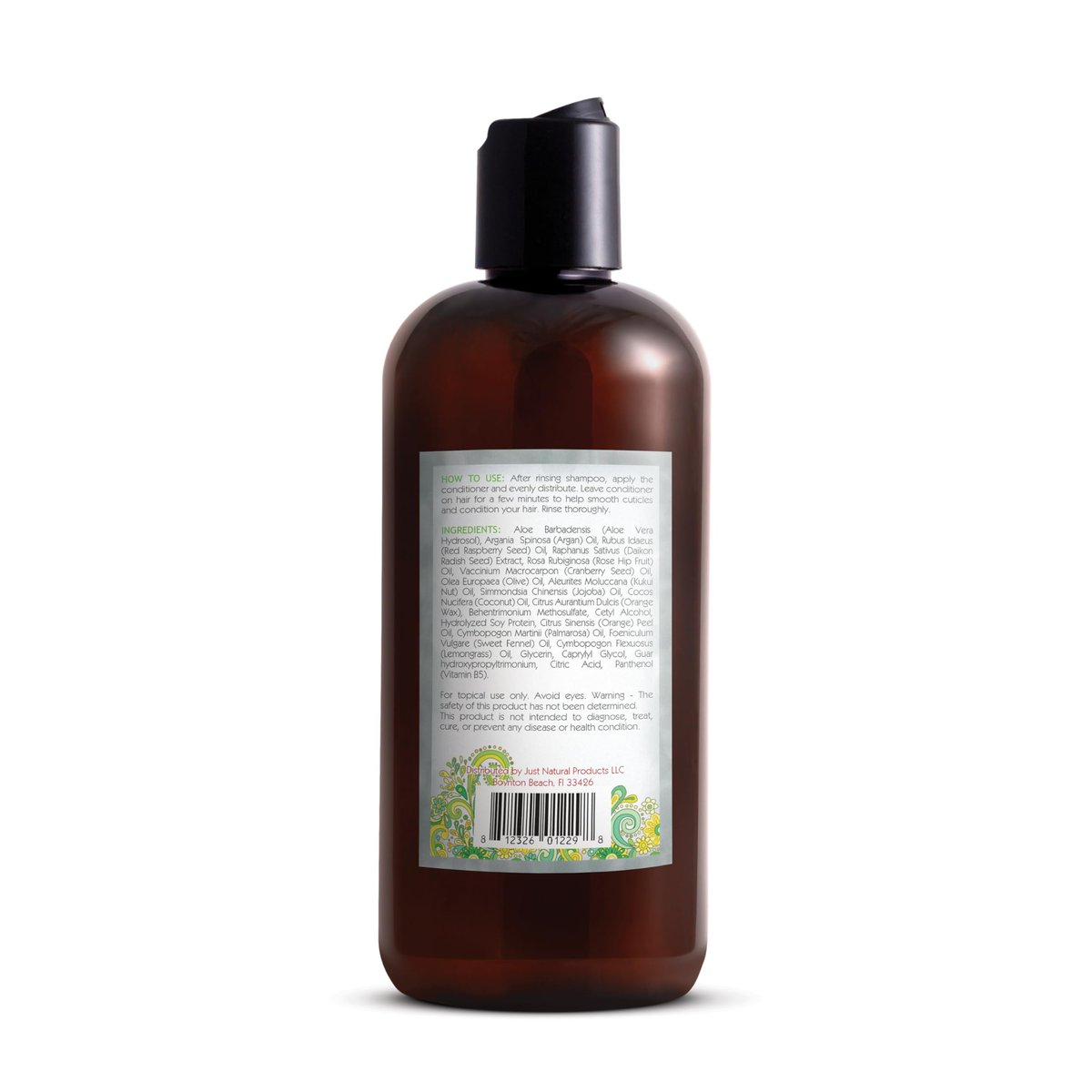 Just Nutritive Gray Hair Conditioner - Natural Gray Hair Treatment for Silver, White & Gray Hair, 16 oz Avelisse