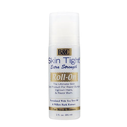 B&C Ladies Skin Tight Roll-On After Shave – 3 oz Soothing Post-Shave Care Avelisse