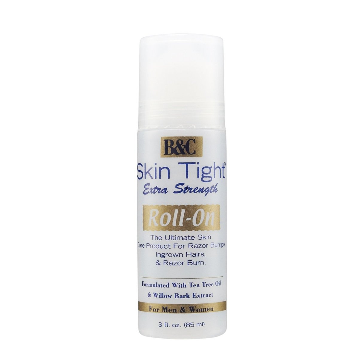 B&C Ladies Skin Tight Roll-On After Shave – 3 oz Soothing Post-Shave Care Avelisse