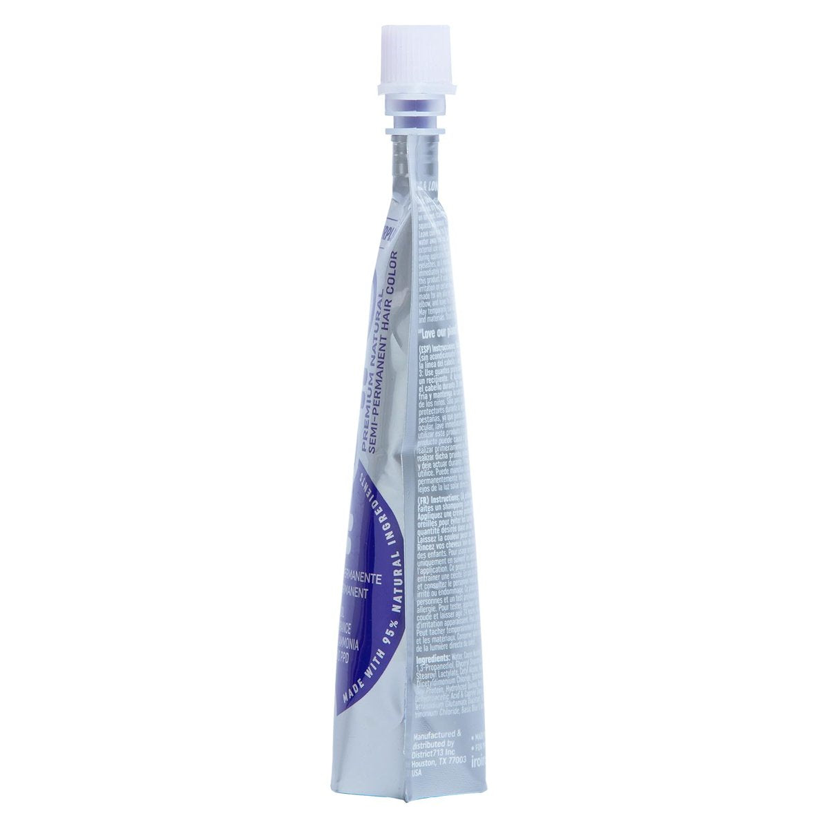 Iroiro 20 Purple Premium Natural Semi Permanent Hair Color - 4 oz - görsel 5