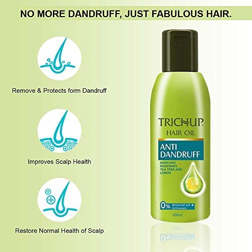 Trichup Healthy Long Strong Hair Oil – Anti-Dandruff & Hair Loss Treatment, 100ml - görsel 6