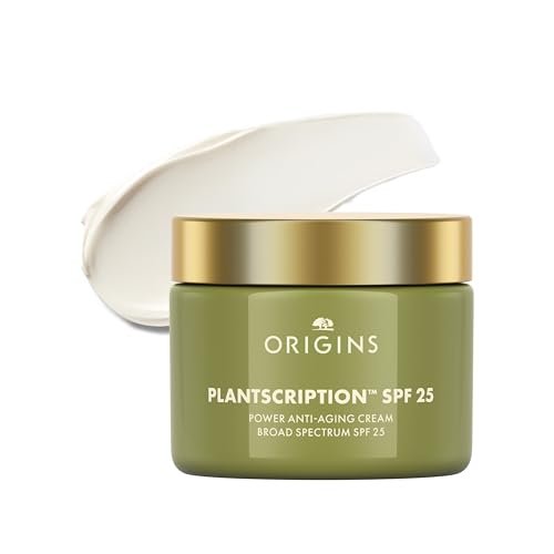 Origins Plantscription SPF 25 Power Anti-Aging Face Cream - Daily Moisturizer with Peptides & Hyaluronic Acid, 1.7 Fl Oz Avelisse