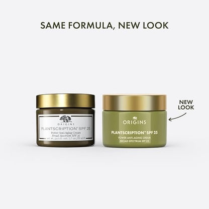 Origins Plantscription SPF 25 Power Anti-Aging Face Cream - Daily Moisturizer with Peptides & Hyaluronic Acid, 1.7 Fl Oz Avelisse