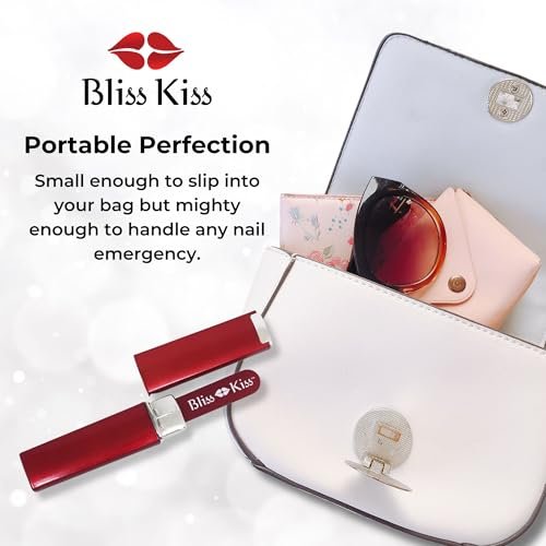 Bliss Kiss Simply Czech Crystal Glass Nail File with Case & Sleeve – Small Gentle Nail File for Natural Nails, Durable Manicure Tool, Perfect Travel Size, Emery Boards Alternative - görsel 10