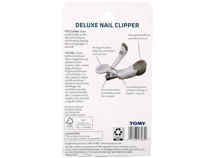 The First Years American Red Cross Deluxe Nail Clipper with Magnifier - Safe Baby Nail Trimming Avelisse