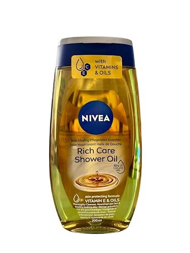 NIVEA Shower Oil 200 ml – Nourishing Bath Oil for Dry Skin (6.76 Fl Oz) - görsel 18