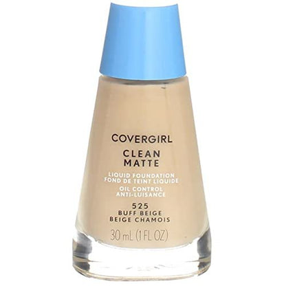 CoverGirl Clean Oil Control Liquid Makeup - Buff Beige 525, 1 fl oz