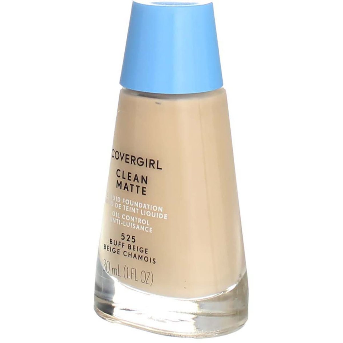 CoverGirl Clean Oil Control Liquid Makeup - Buff Beige 525, 1 fl oz - görsel 11