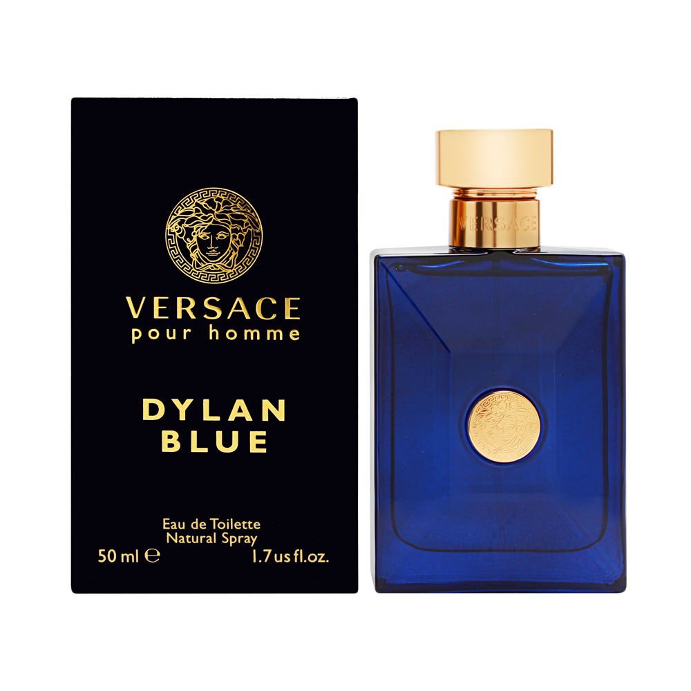Versace Pour Homme Dylan Blue Eau de Toilette Spray for Men, 1.7 oz Avelisse