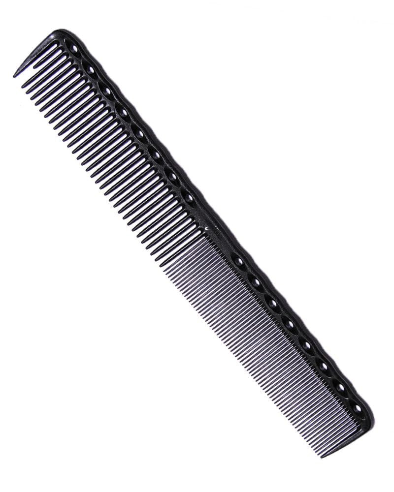 YS Park 336 Fine Cutting Grip Comb - Carbon (White, Red, Pink) | Durable Ultem Hair Comb for Precision Cutting - görsel 1