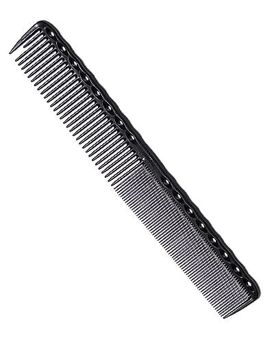 YS Park 336 Fine Cutting Grip Comb - Carbon (White, Red, Pink) | Durable Ultem Hair Comb for Precision Cutting - görsel 2