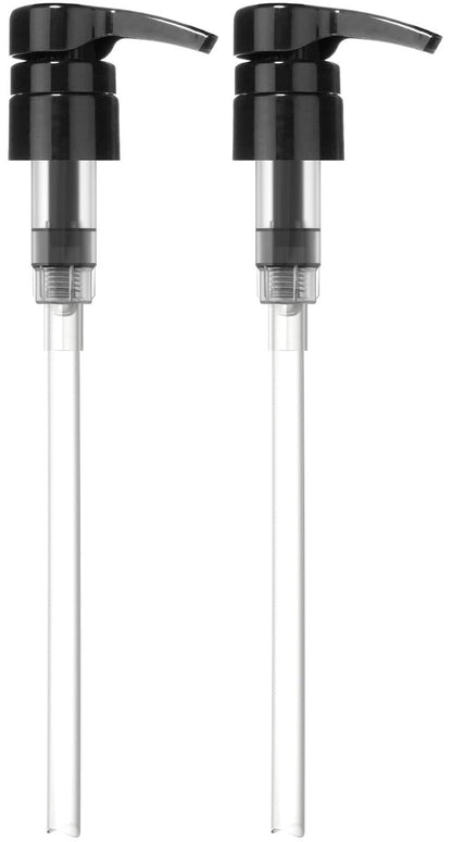 Bar5F Pump for 33.8-Oz Shampoo and Conditioner Liter Bottles (Fits 1" Inch Bottle Neck 28/410) 2-Pack