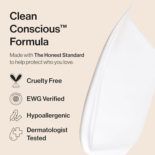 The Honest Company Hydrating Face & Body Lotion – Lavender Calm, Fast Absorbing, Naturally Derived, Hypoallergenic, 8.5 fl oz - görsel 10