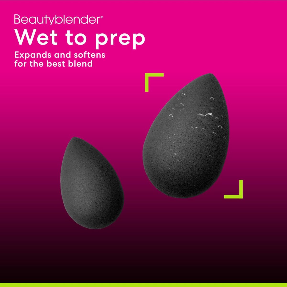 Beautyblender Micro Mini Pro Black Makeup Sponges - 2 Pack for Concealers & Highlighters Avelisse