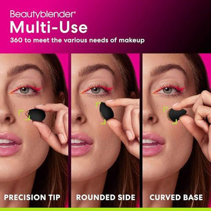 Beautyblender Micro Mini Pro Black Makeup Sponges - 2 Pack for Concealers & Highlighters Avelisse