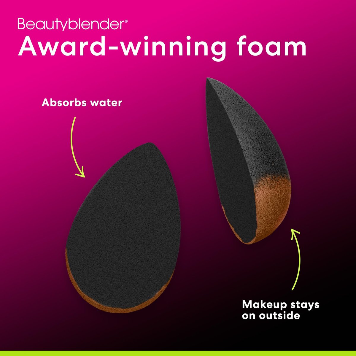 Beautyblender Micro Mini Pro Black Makeup Sponges - 2 Pack for Concealers & Highlighters Avelisse