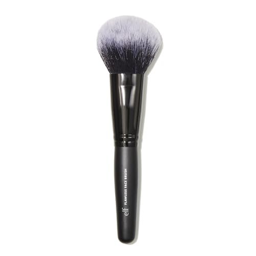 e.l.f. Flawless Face Brush - Synthetic Makeup Brush for Contour, Blush & Bronzer - Vegan & Cruelty-Free - görsel 2