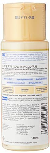 Hada Labo Gokujyun Premium Hyaluronic Milky Lotion - Deep Hydration for Dry & Sensitive Skin, 4.7 fl oz - görsel 3