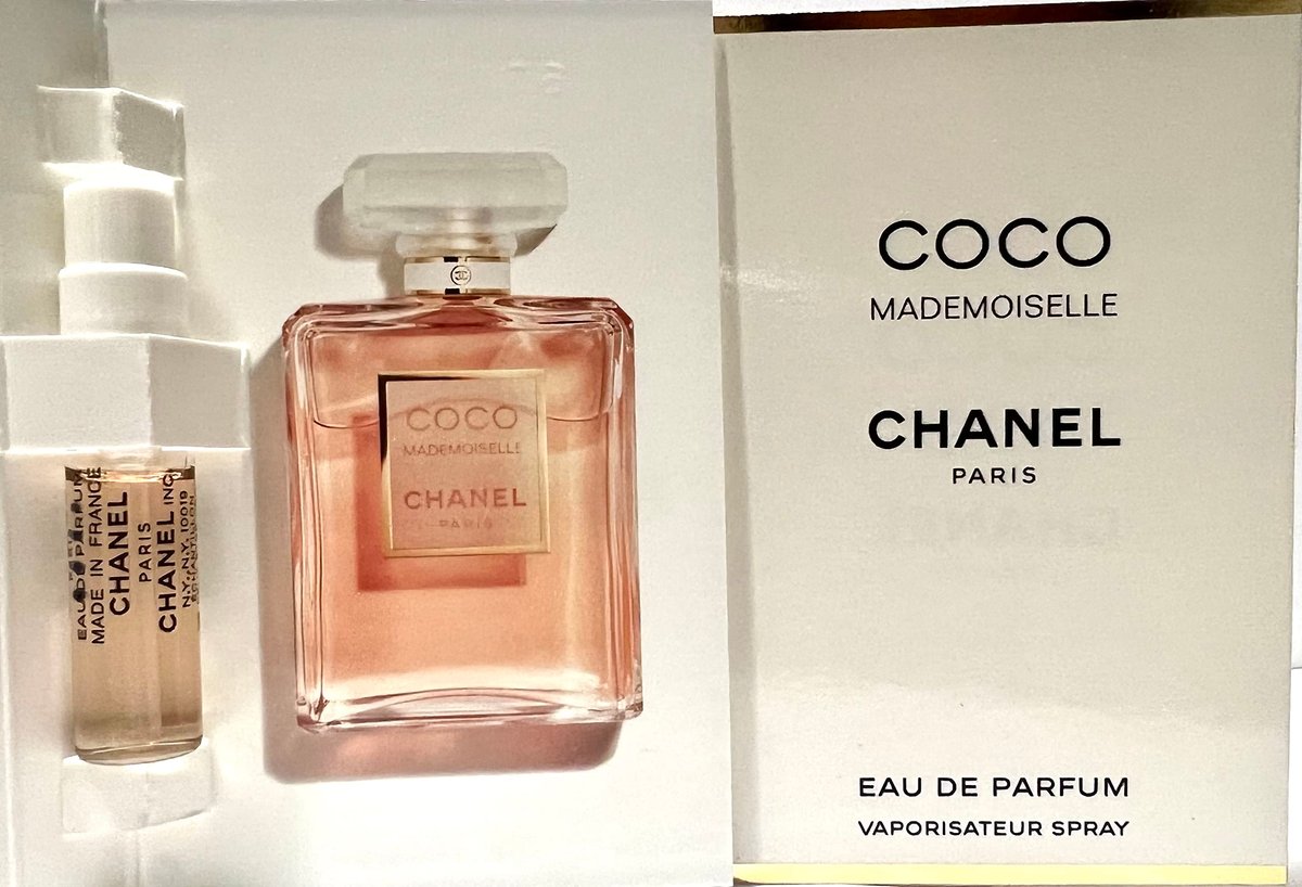 CHANEL Coco Mademoiselle Eau de Parfum Sample Vial 1.5ml - Travel Size Avelisse