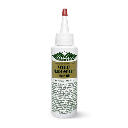 Wild Growth Hair Oil - 4 oz | Natural Hair Regrowth Treatment for Men & Women
