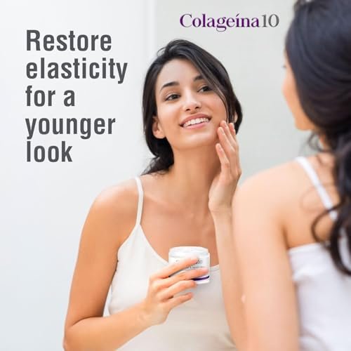 Colageina 10 Anti-Aging Day & Night Cream - Hydrolyzed Collagen & Hyaluronic Acid - Reduce Fine Lines & Wrinkles, 4 oz Avelisse