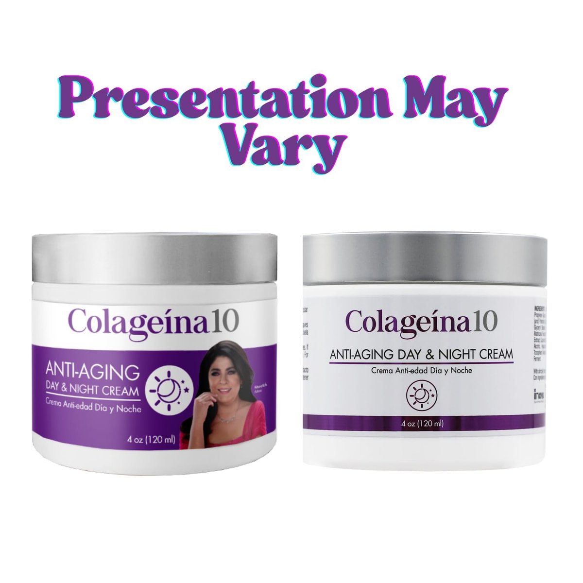 Colageina 10 Anti-Aging Day & Night Cream - Hydrolyzed Collagen & Hyaluronic Acid - Reduce Fine Lines & Wrinkles, 4 oz Avelisse