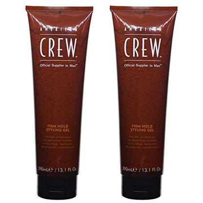 American Crew Firm Hold Styling Gel, 13.1 oz (Pack of 2) - Strong Hold, High Shine