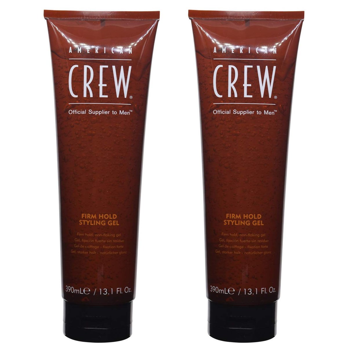 American Crew Firm Hold Styling Gel, 13.1 oz (Pack of 2) - Strong Hold, High Shine - görsel 1