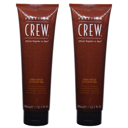 American Crew Firm Hold Styling Gel, 13.1 oz (Pack of 2) - Strong Hold, High Shine