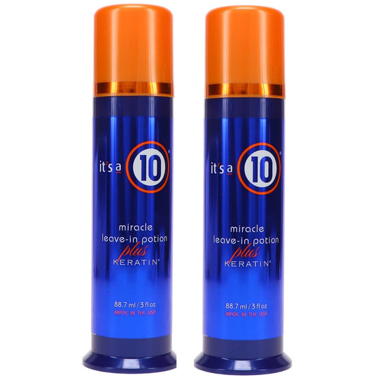 It's a 10 Haircare Miracle Leave-In Potion Plus Keratin - 3.4 fl. oz. (Pack of 2) Avelisse