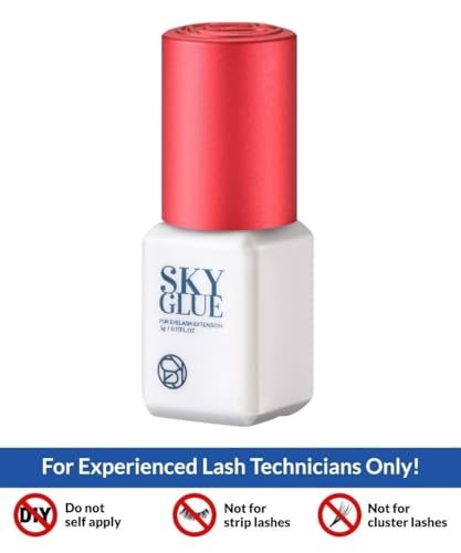 Sky Advanced Tech S+ Eyelash Extension Glue – Fast Drying, Long Lasting 6-8 Weeks, Latex & Formaldehyde Free (5ml, Black) - görsel 4