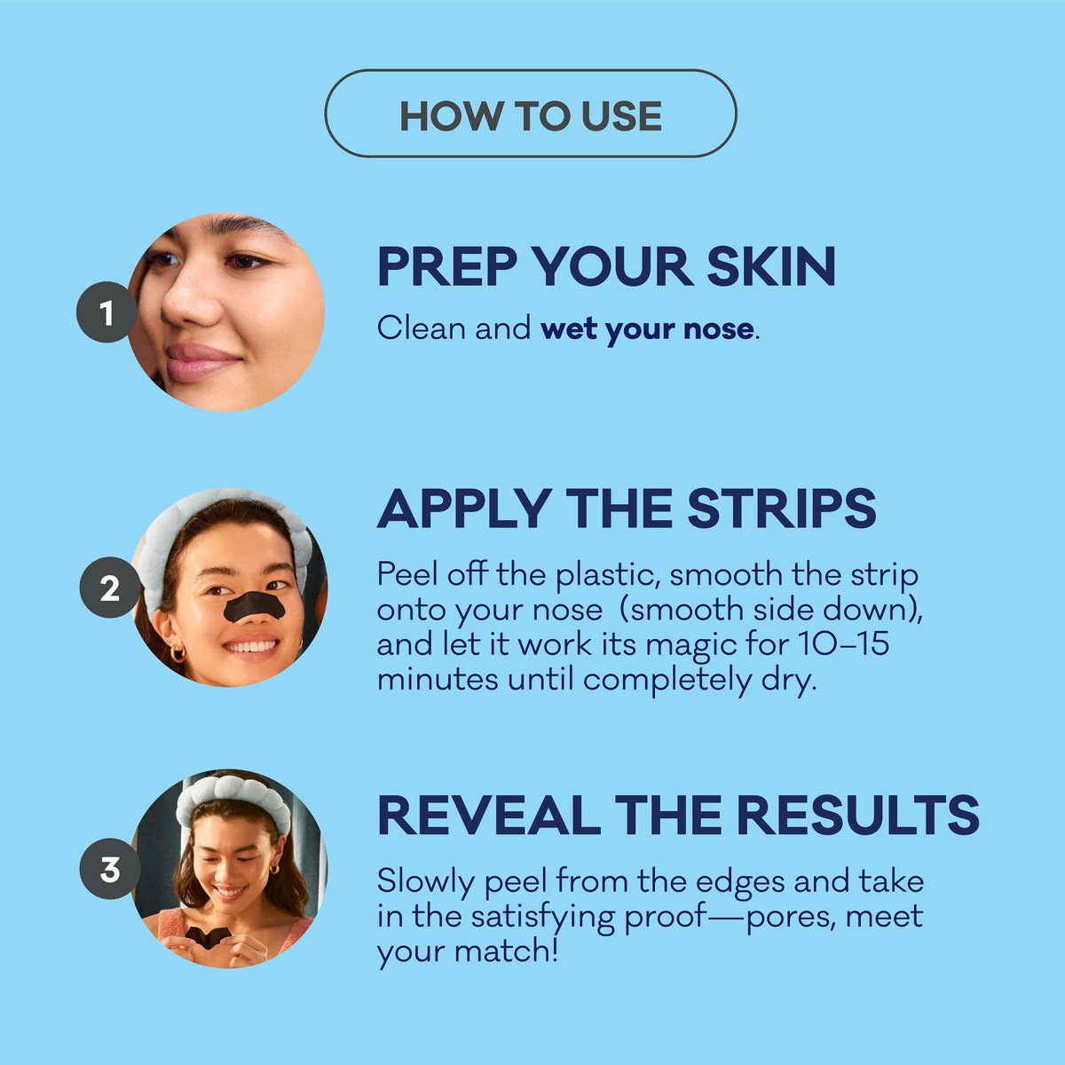 Biore Charcoal Deep Cleansing Pore Strips - 18 Count for Blackhead Removal & Oily Skin - görsel 7