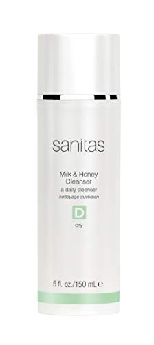 Sanitas Skincare Milk & Honey Cleanser – Rich, Restorative Cleanser for Dry Skin, 5 oz Avelisse