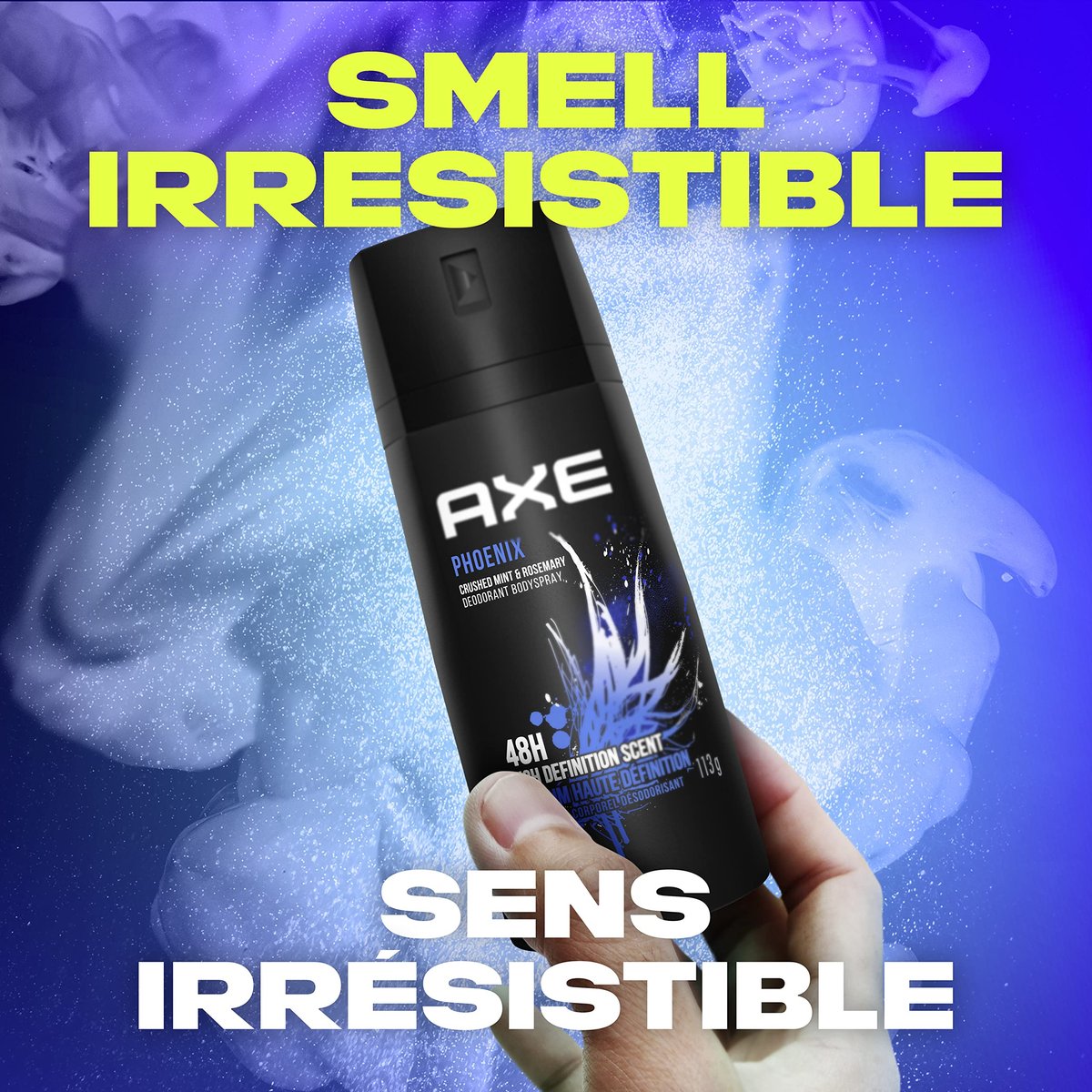AXE Phoenix Body Spray Deodorant for Men, 4 oz (Pack of 4) – Long-Lasting Odor Protection, Aluminum-Free Avelisse