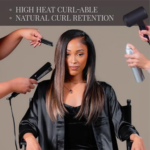 Sensationnel Empire Yaki Human Hair Weave - 8 Inch Jet Black - Tangle Free for Sew In & Quick Weave - görsel 12