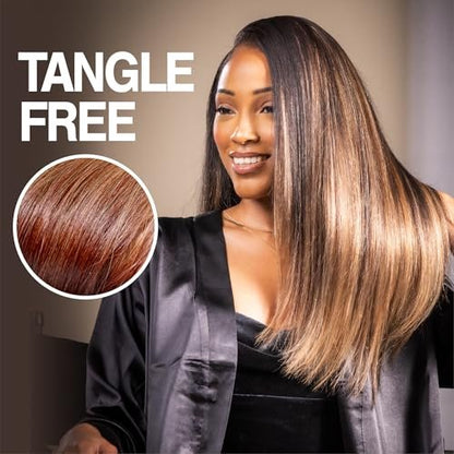 Sensationnel Empire Yaki Human Hair Weave - 8 Inch Jet Black - Tangle Free for Sew In & Quick Weave